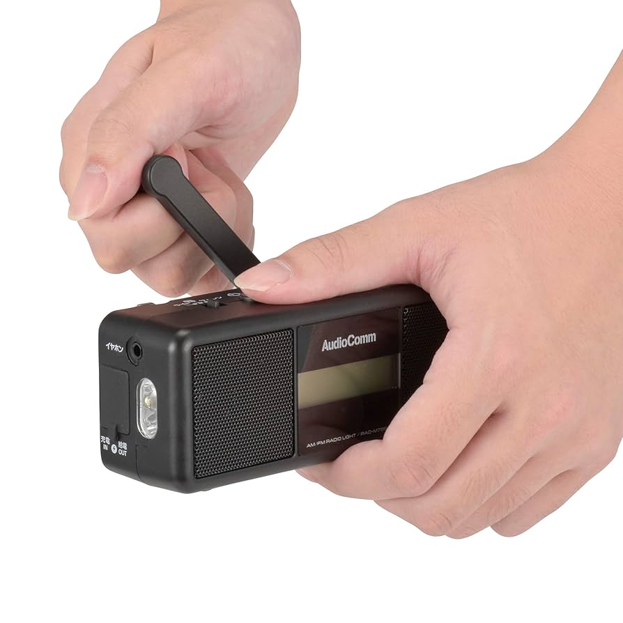 (未使用･未開封品)　オーム AM/FM 手回しラジオライトAudioComm RAD-V945N vf3p617 楽天市場】AudioComm 手回しラジオライト｜RAD-M799N 07-3799